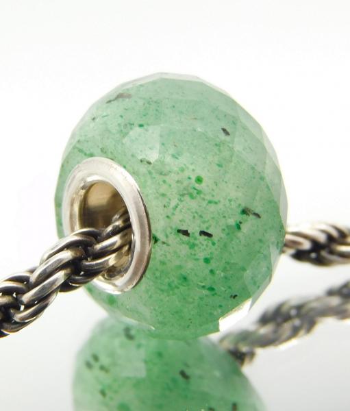 Grüner Erdbeerquarz - EdelELB Bead